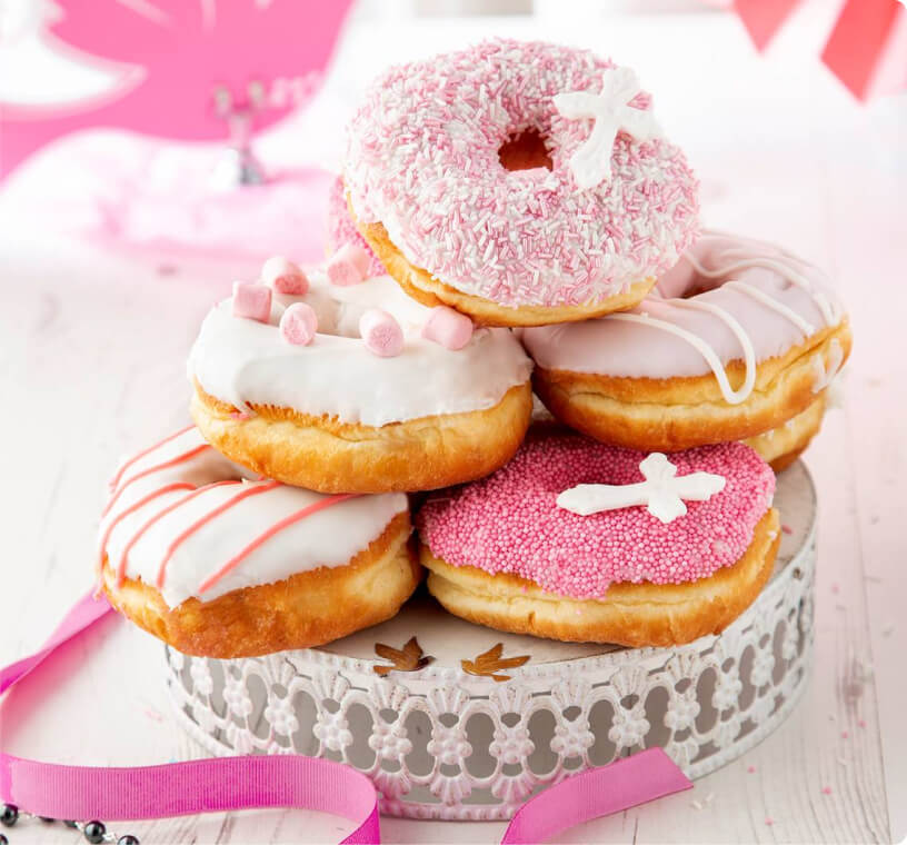Donuts for communions party