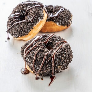 Chocolate Cookie Donuts