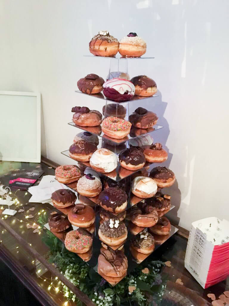 7 tiers donut stand