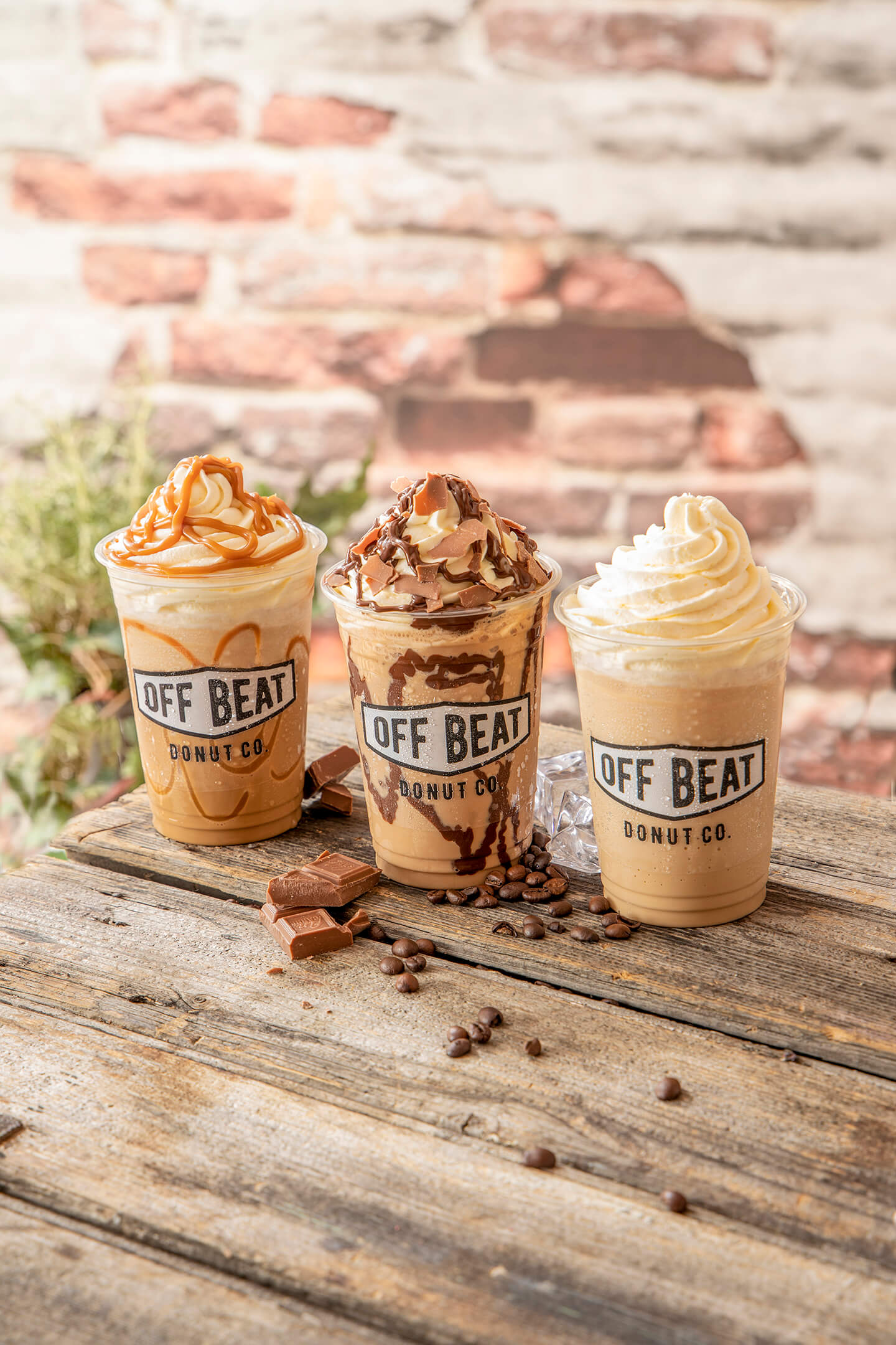 3 ice-coffees