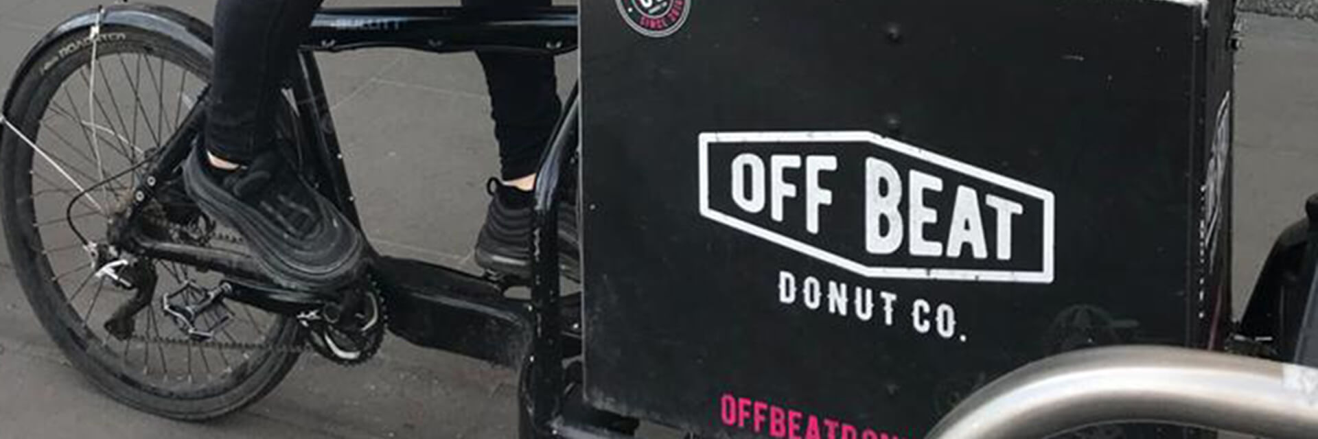 OffBeat Donut Co. Deliveries Bike