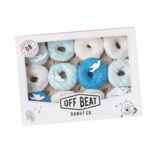 Blue confirmation Donuts