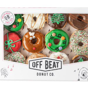 12 Christmas Donuts