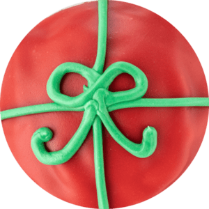 Christmas Creamy Red Velvet Donut