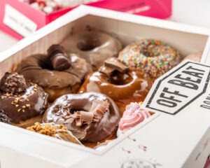 Dozen donuts box