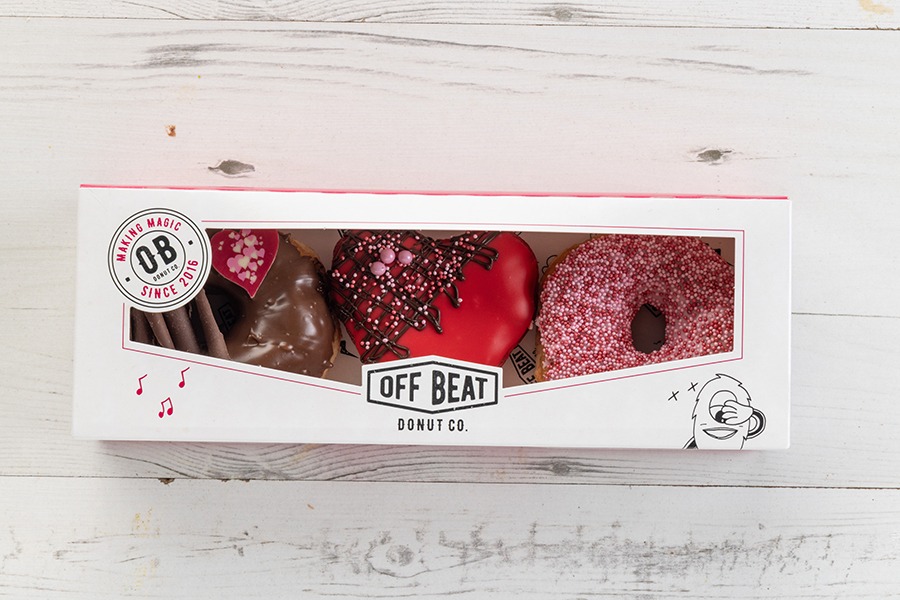 Valentines 3 Box Themed Donuts