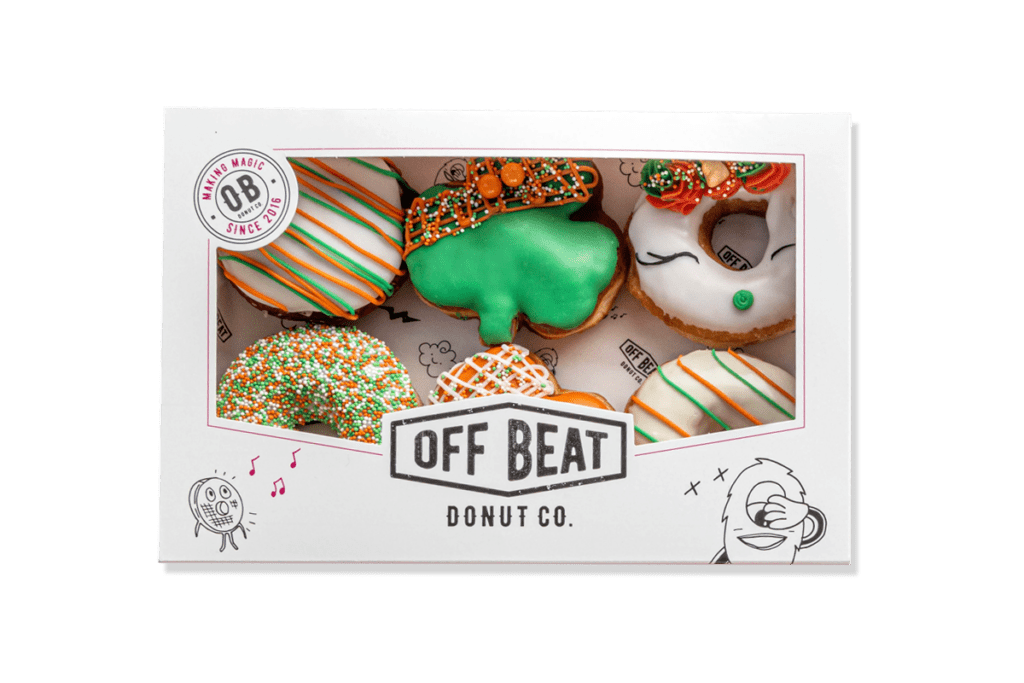 Paddys 6 Donuts Box