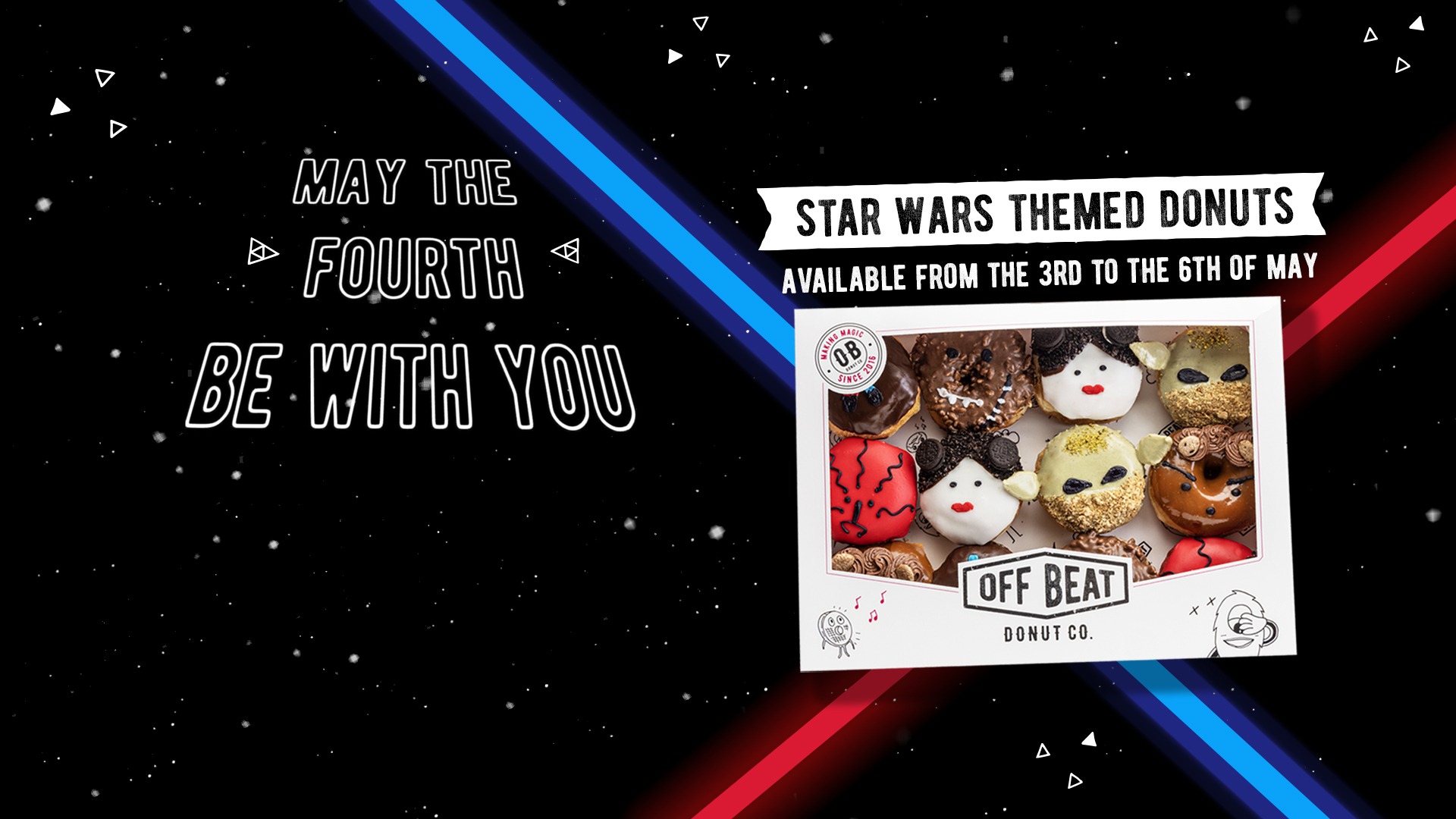 Star Wars Themed Dozen Donut Box