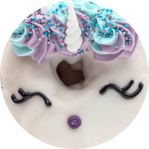 Little Mermaid themed donut