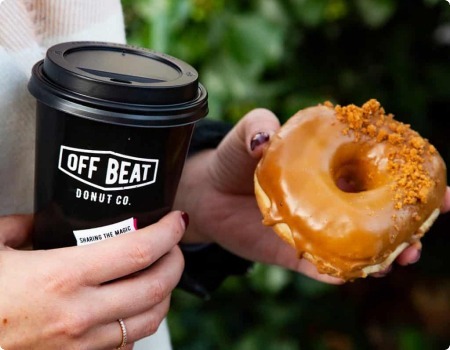 Coffe and donut