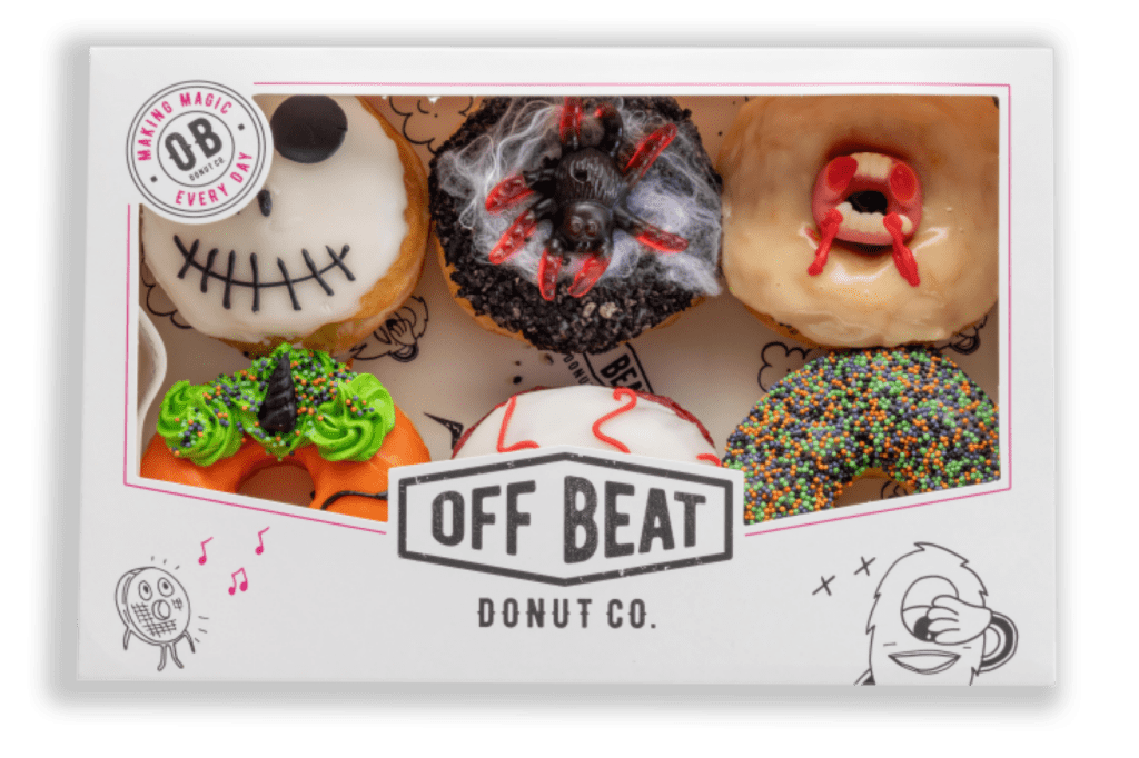 Spooky Styled Donuts - Six Box