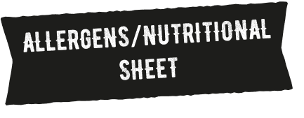 ALLERGENS / NUTRITIONAL SHEET