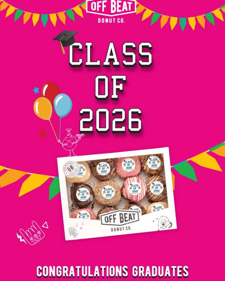 Offbeat Donuts Graduation donuts