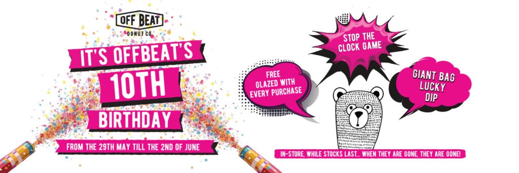 Offbeat Donut's 10th Anniverssary