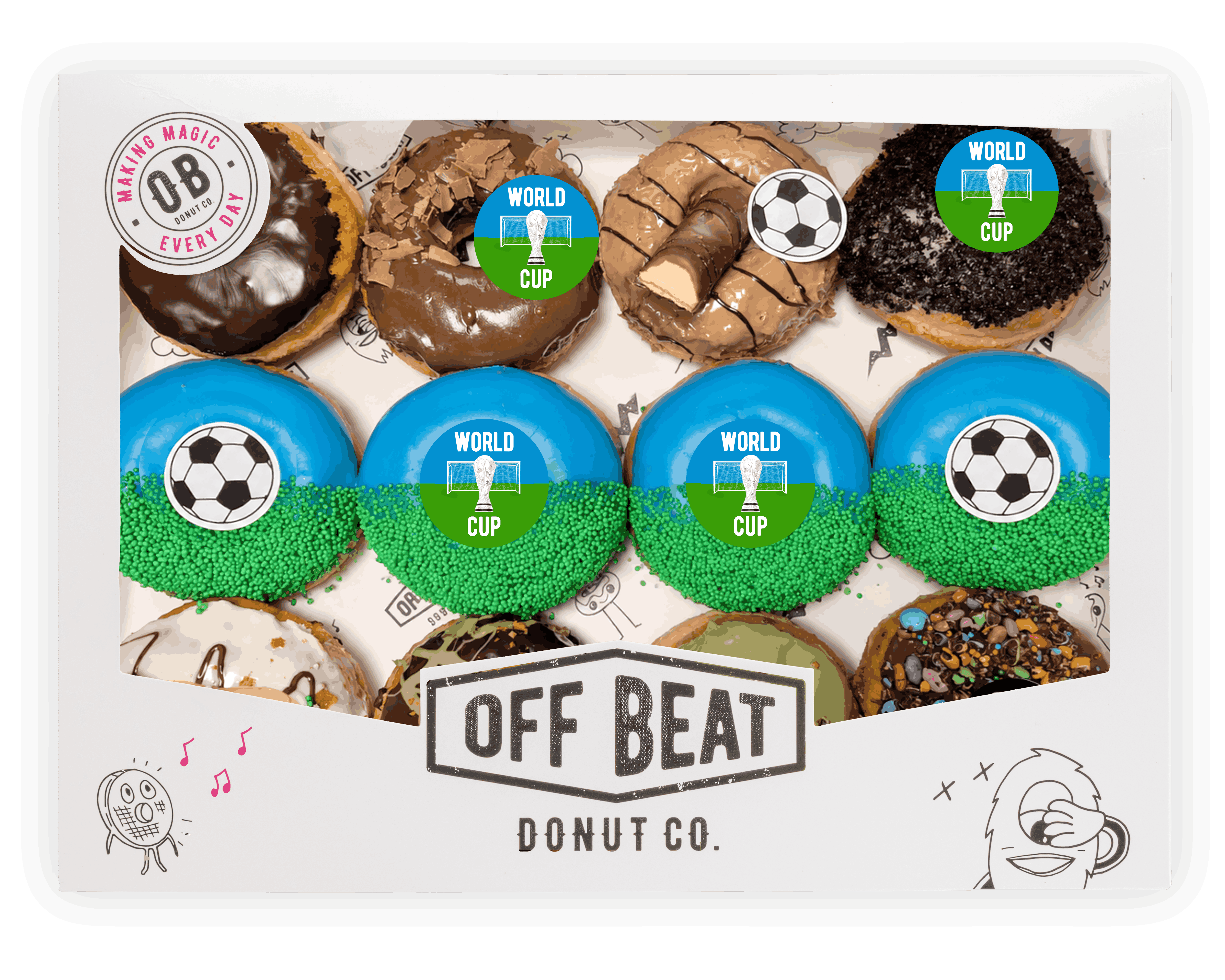 World Cup Trophy Football Box