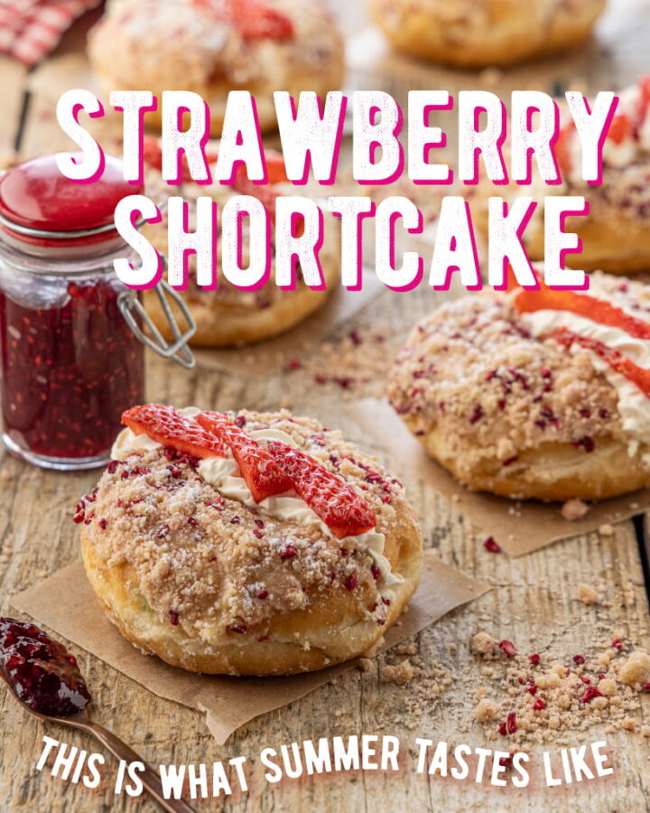 Strawberry Shortcake Donut